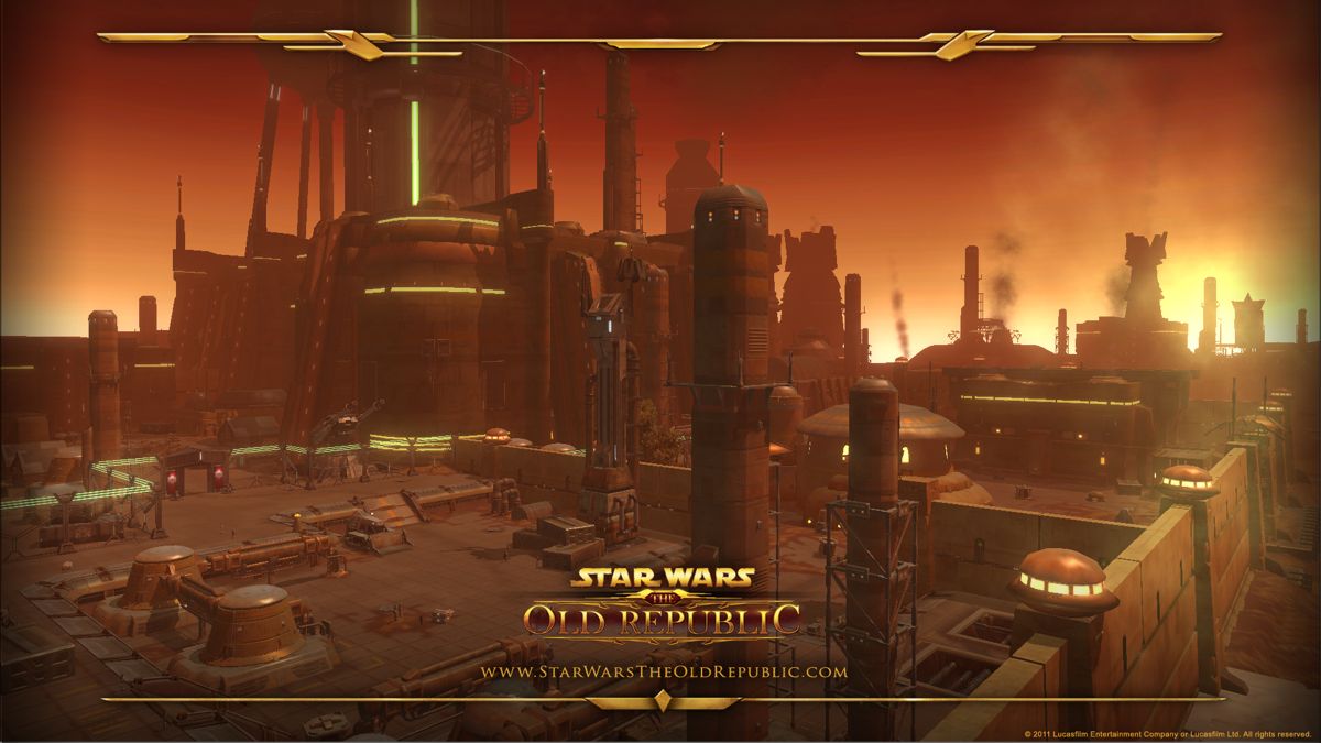Star Wars: The Old Republic Wallpaper (Official website > Fan Site Kit v.10 (Planets: Quesh))