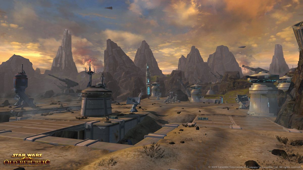Star Wars: The Old Republic Screenshot (Official website > Fan Site Kit v.10 (Planets: Balmorra))