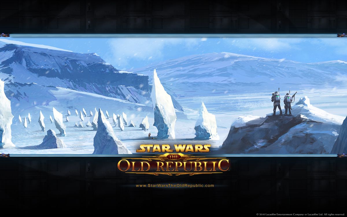 Star Wars: The Old Republic Wallpaper (Official website > Fan Site Kit v.10 (Planets: Hoth))
