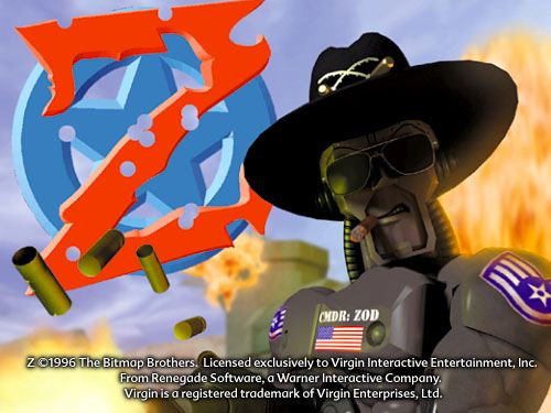 Z Render (Virgin Interactive Entertainment website, 1997): Commander Zod is talkin' to you!