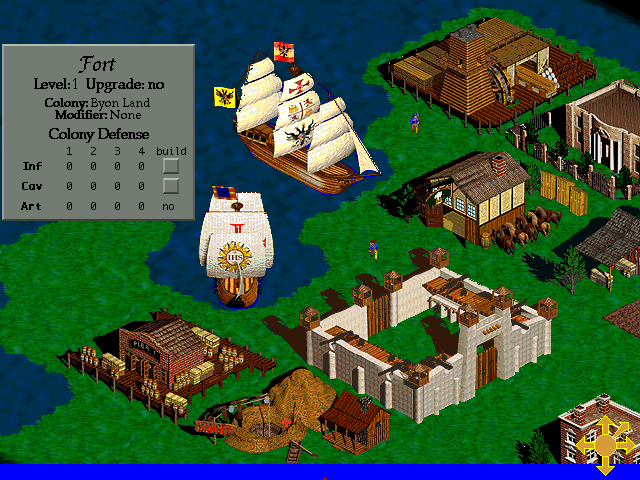 Conquest of the New World Screenshot (SCORE Magazine CD, 1995-10)