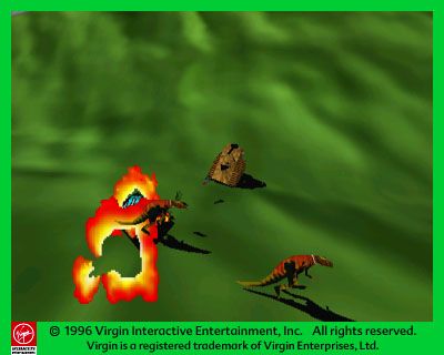 Scorched Planet Screenshot (Virgin Interactive Entertainment website, 1997)