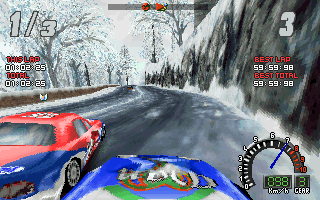 Screamer 2 Screenshot (Virgin Interactive Entertainment website, 1998): Finland