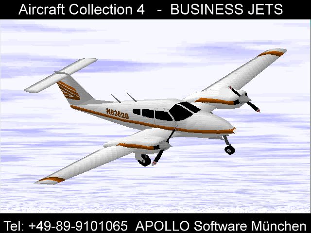 Apollo Collection 4: Business Jets Screenshot (Apollo promotional video clips 1996-03-25): Piper PA-444-180 Seminole