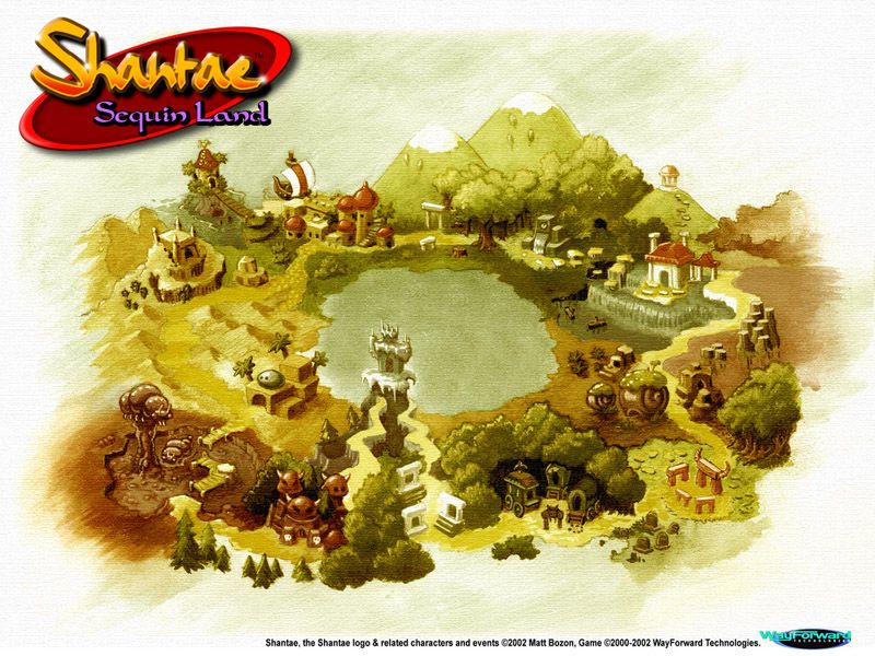 Shantae Wallpaper (Desktop Wallpaper - WayForward.com): Sequin Land 800