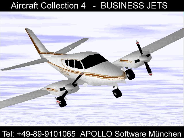 Apollo Collection 4: Business Jets Screenshot (Apollo promotional video clips 1996-03-25): Grumman American GA-7 Cougar
