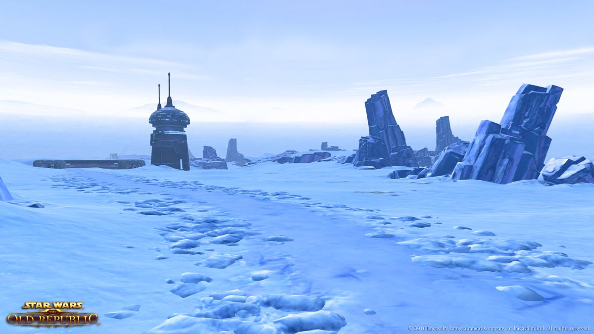 Star Wars: The Old Republic Screenshot (Official website > Fan Site Kit v.10 (Planets: Hoth))