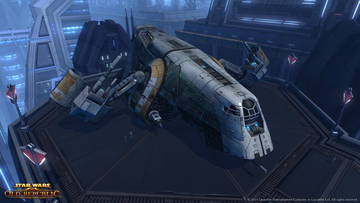 Star Wars: The Old Republic Screenshot (Official website > Fan Site Kit v.10 (Starships)): D5-Mantis