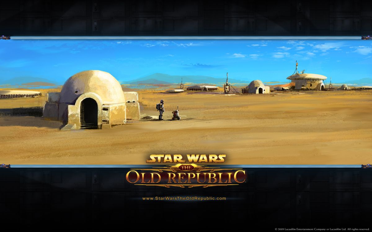 Star Wars: The Old Republic Wallpaper (Official website > Fan Site Kit v.10 (Planets: Tatooine))