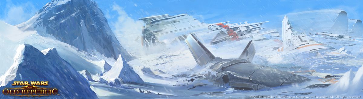 Star Wars: The Old Republic Concept Art (Official website > Fan Site Kit v.10 (Planets: Hoth))