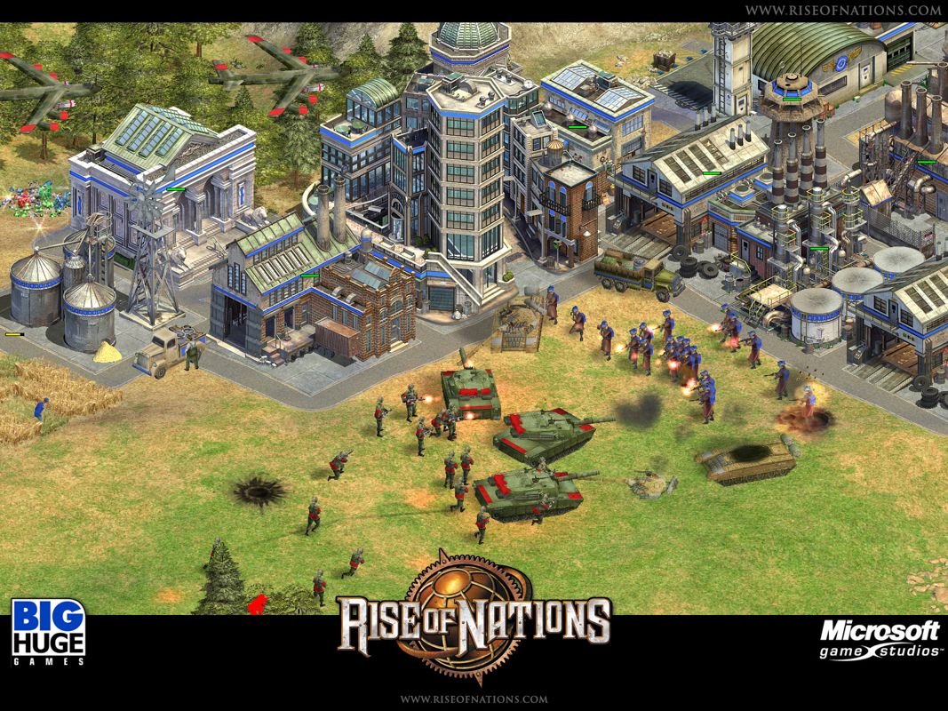 Rise of Nations Screenshot (Big Huge Games website, December 2002): Image originally uploaded on 2002-10-29