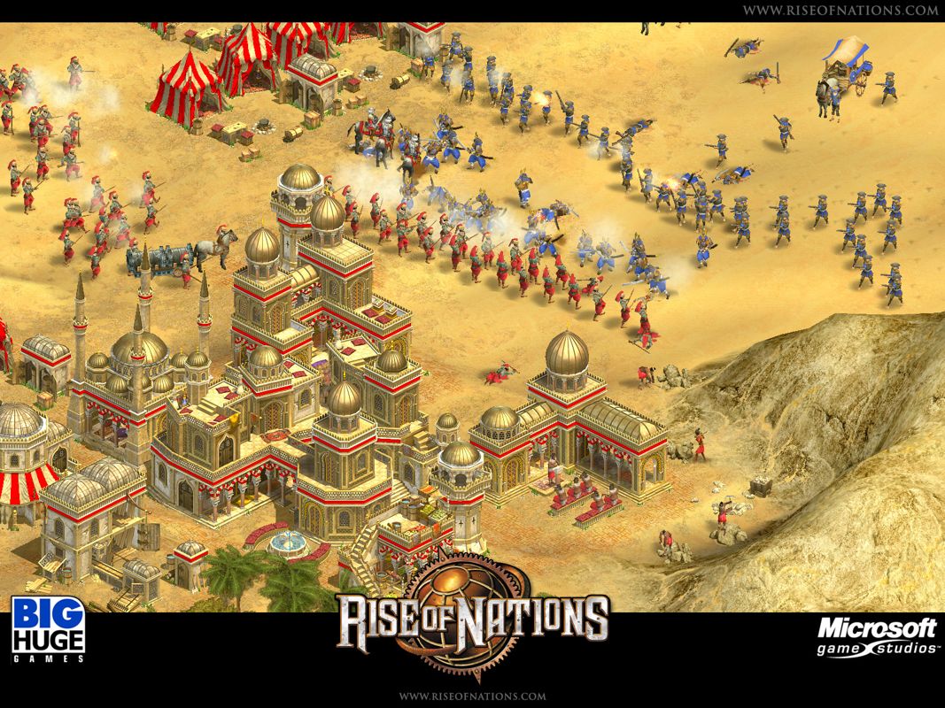 Rise of Nations Screenshot (Big Huge Games website, December 2002): Image originally uploaded on 2002-10-29