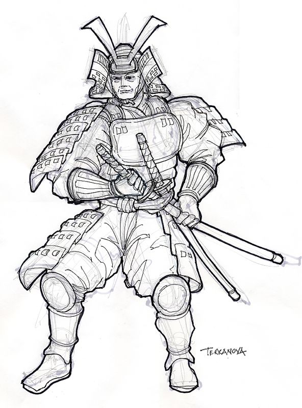 Rise of Nations Concept Art (Fan site kit, 2002-11-07): Samurai
