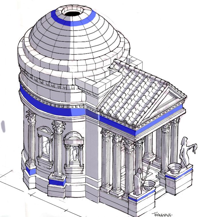 Rise of Nations Concept Art (Fan site kit, 2002-11-07): Temple
