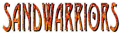 Sandwarriors Logo (Gremlin Interactive website, 1997)