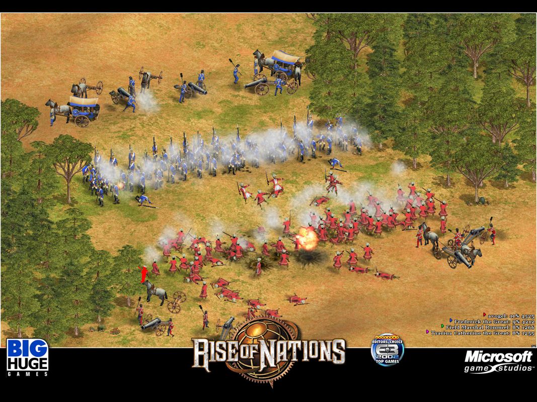 Rise of Nations Screenshot (Big Huge Games website, December 2002): Image originally uploaded on 2002-06-12