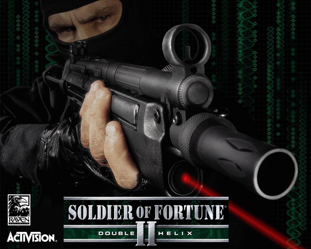 Soldier of Fortune II: Double Helix Wallpaper (Publisher's Product Page (2002)): Promotional Wallpaper