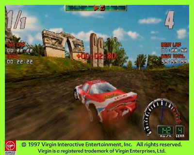 Screamer 2 Screenshot (Virgin Interactive Entertainment website, 1997)