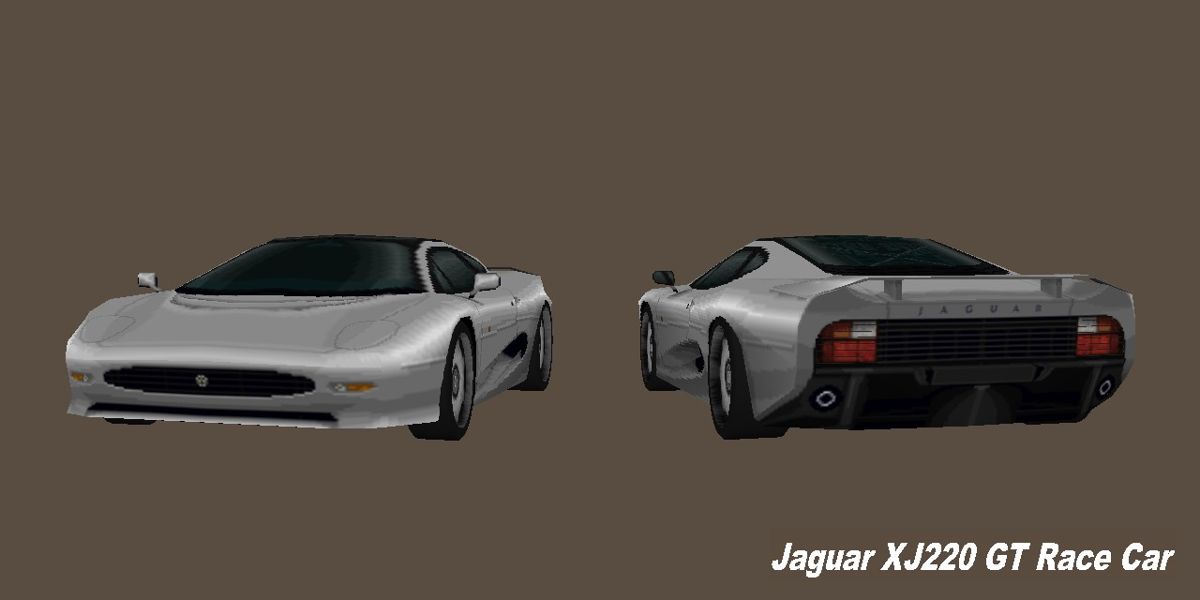 Gran Turismo 2 Render (Gran Turismo 3 Press Kit): Jaguar XJ 220