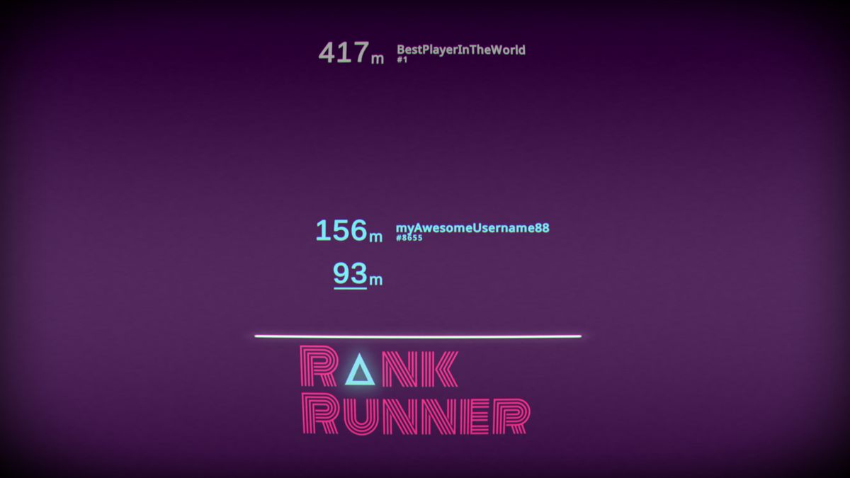 Rank Runner Screenshot (Steam)