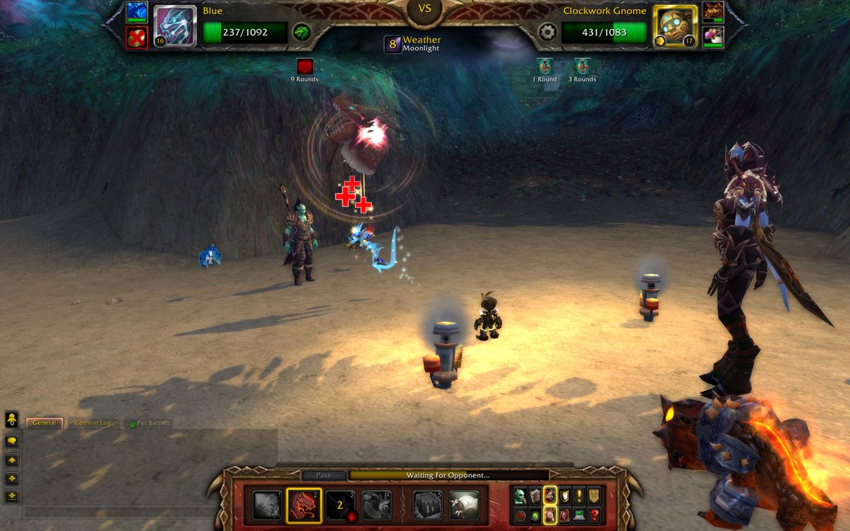 World of WarCraft: Mists of Pandaria Screenshot (Blizzard Press Center website > Mists of Pandaria Press Kit (Screenshots)): in: Pet Battle System