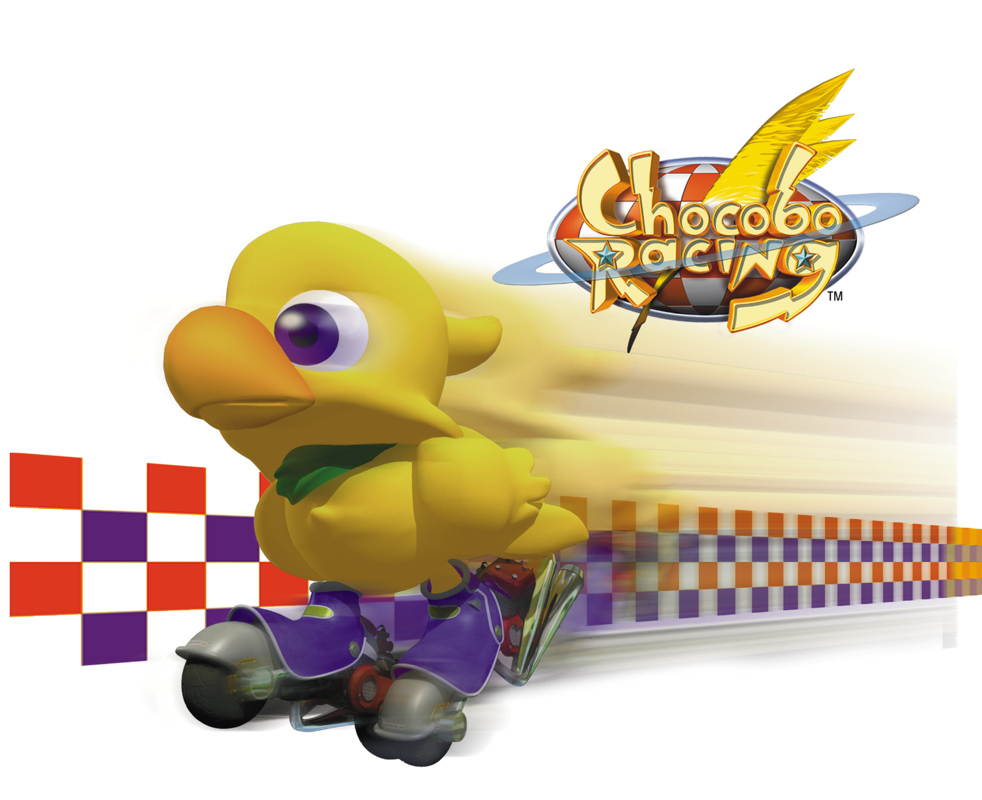 Chocobo Racing Render (PlayStation Autumn Winter Collection 99)