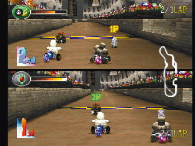 Chocobo Racing Screenshot (PlayStation Autumn Winter Collection 99)