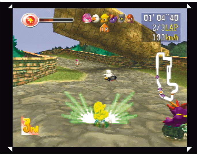 Chocobo Racing Screenshot (PlayStation Autumn Winter Collection 99)