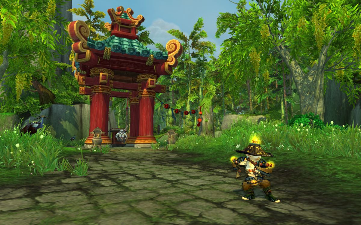 World of WarCraft: Mists of Pandaria Screenshot (Blizzard Press Center website > Mists of Pandaria Press Kit (Screenshots)): in: Tier 14 Monk Armor screenshots