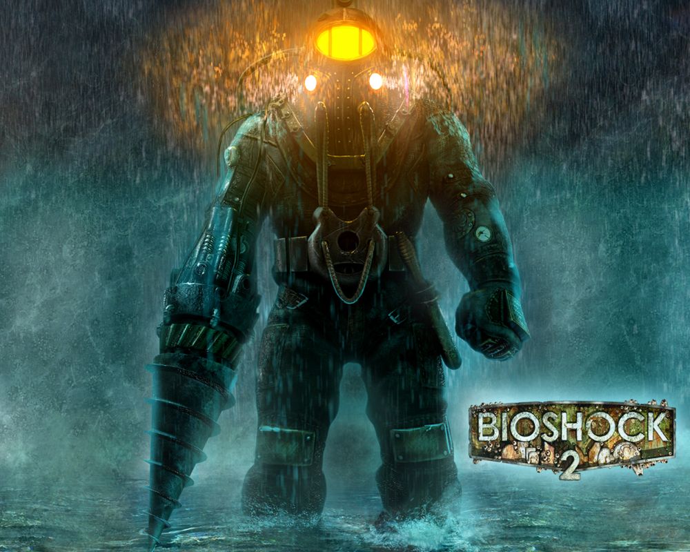 BioShock 2 Wallpaper (Official game website > Downloads (Wallpapers)): Rain