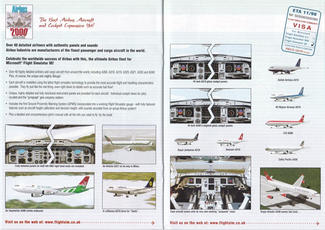 Airbus 2000 official promotional image MobyGames