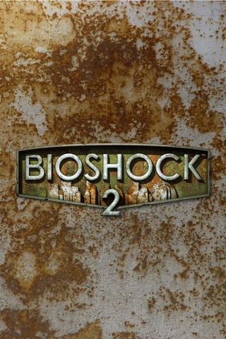 BioShock 2 Wallpaper (Official game website > Downloads (Wallpapers)): Logo iphone