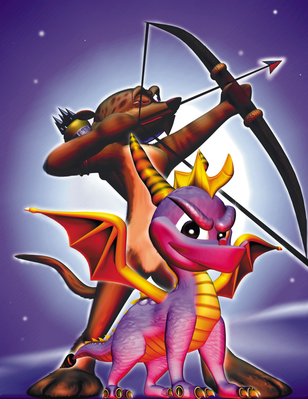 Spyro 2: Ripto's Rage! official promotional image - MobyGames