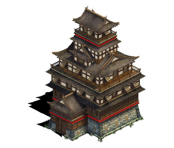 Rise of Nations Render (Fan site kit, 2002-11-07): Asian Fort