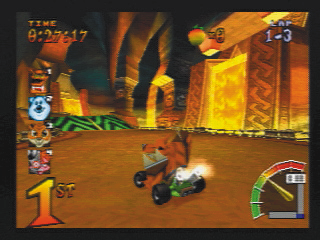 CTR: Crash Team Racing Screenshot (PlayStation Autumn Winter Collection 99)