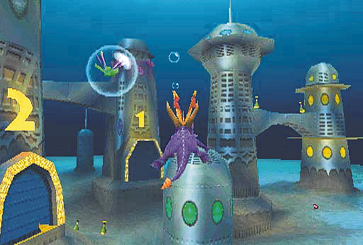 Spyro 2: Ripto's Rage! Screenshot (PlayStation Autumn Winter Collection 99)