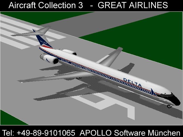Apollo Collection 3: Great Airlines Screenshot (Apollo promotional video clips 1996-03-25): MD90