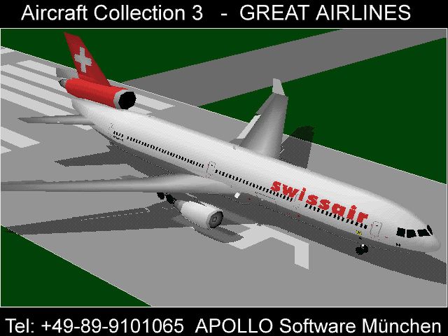 Apollo Collection 3: Great Airlines Screenshot (Apollo promotional video clips 1996-03-25): MD11