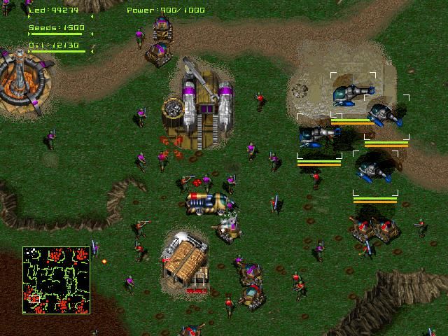 The L.E.D. Wars Screenshot (Larian Studios website, 1997)