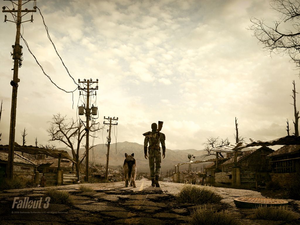 Fallout 3 Wallpaper (Zenimax official website (in Japanese) > Wallpapers)
