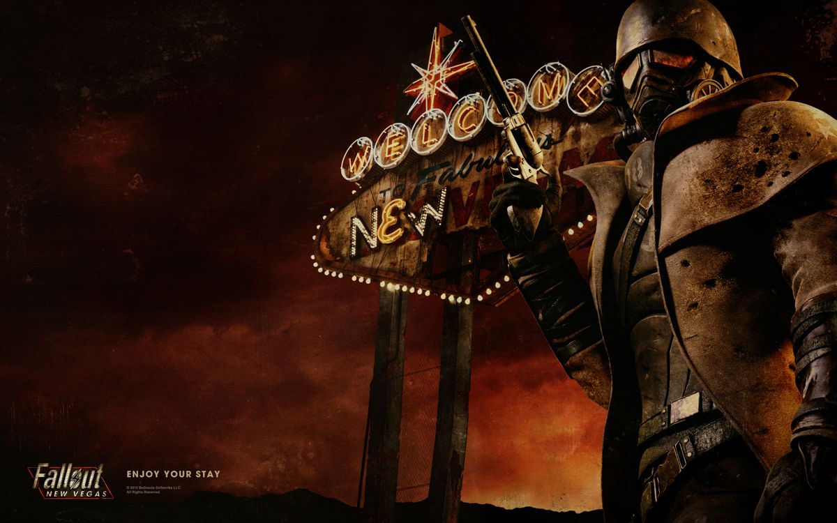 Fallout: New Vegas Wallpaper (Zenimax website (in Japanese))