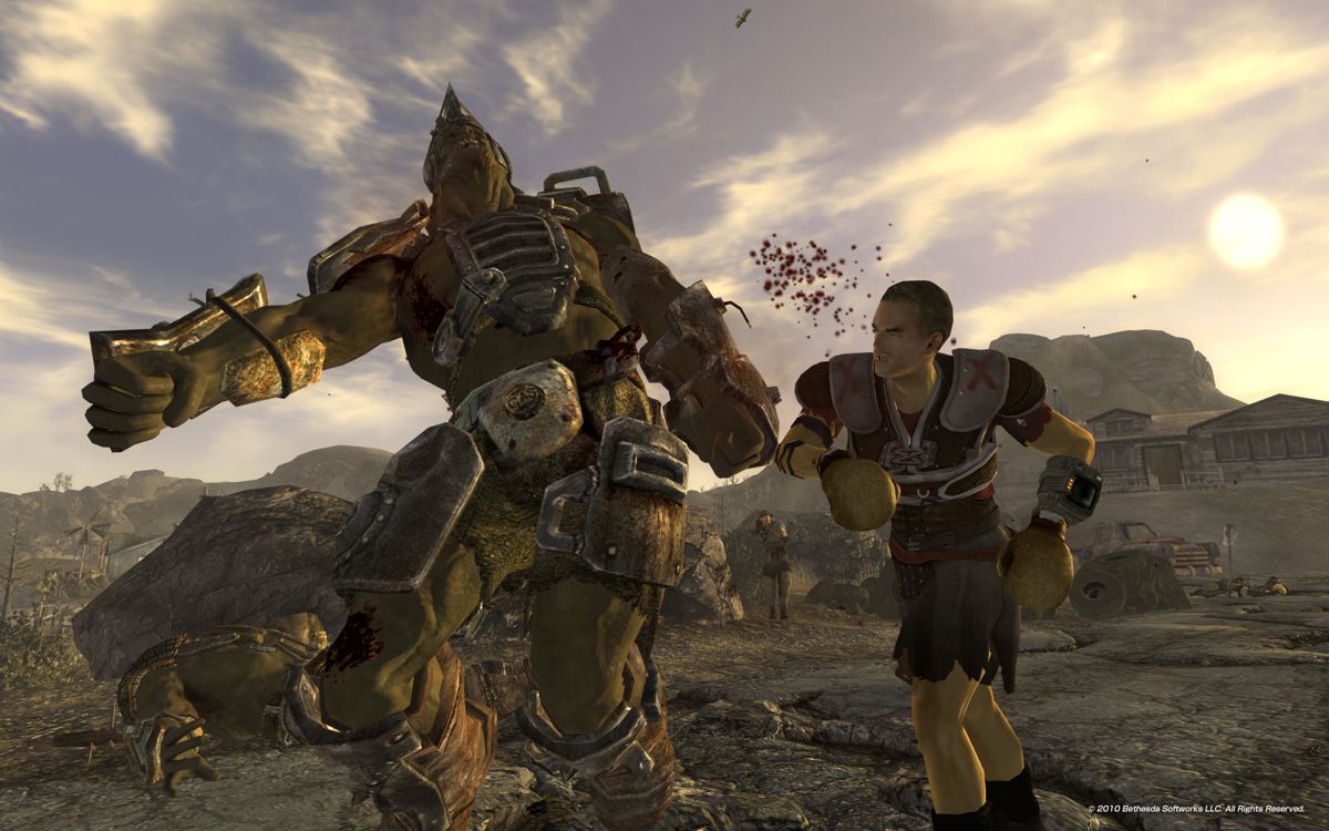 Fallout: New Vegas Screenshot (Zenimax website (in Japanese)): Set combat
