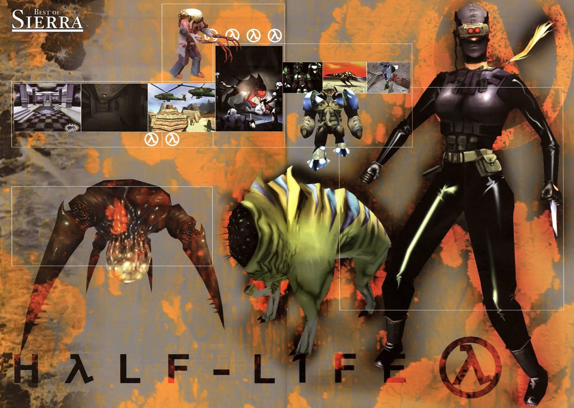 Half-Life Magazine Advertisement (Magazine Advertisements): Best of Sierra Nr. 6, Germany