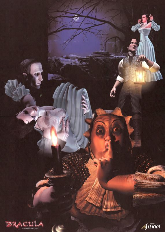 Dracula: The Resurrection Magazine Advertisement (Magazine Advertisements): Poster in Best of Sierra Nr. 16, Germany