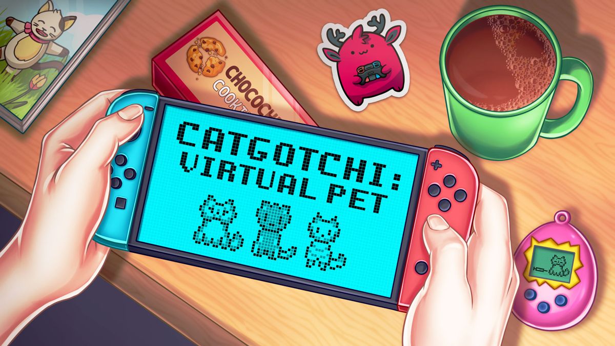 Catgotchi: Virtual Pet Concept Art (Nintendo.com.au)