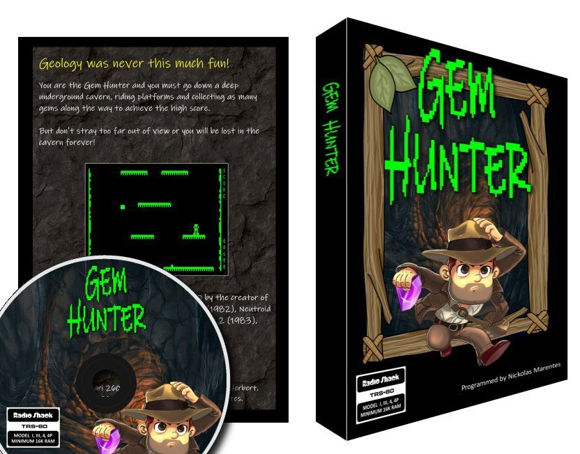 Gem Hunter Other (Official website): Physical release