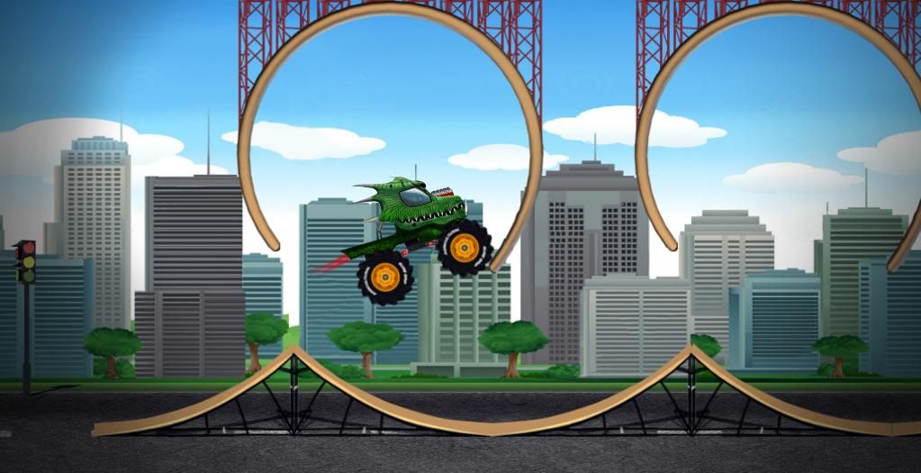 Monster Truck Ultimate Playground Screenshot (Google Play Store)
