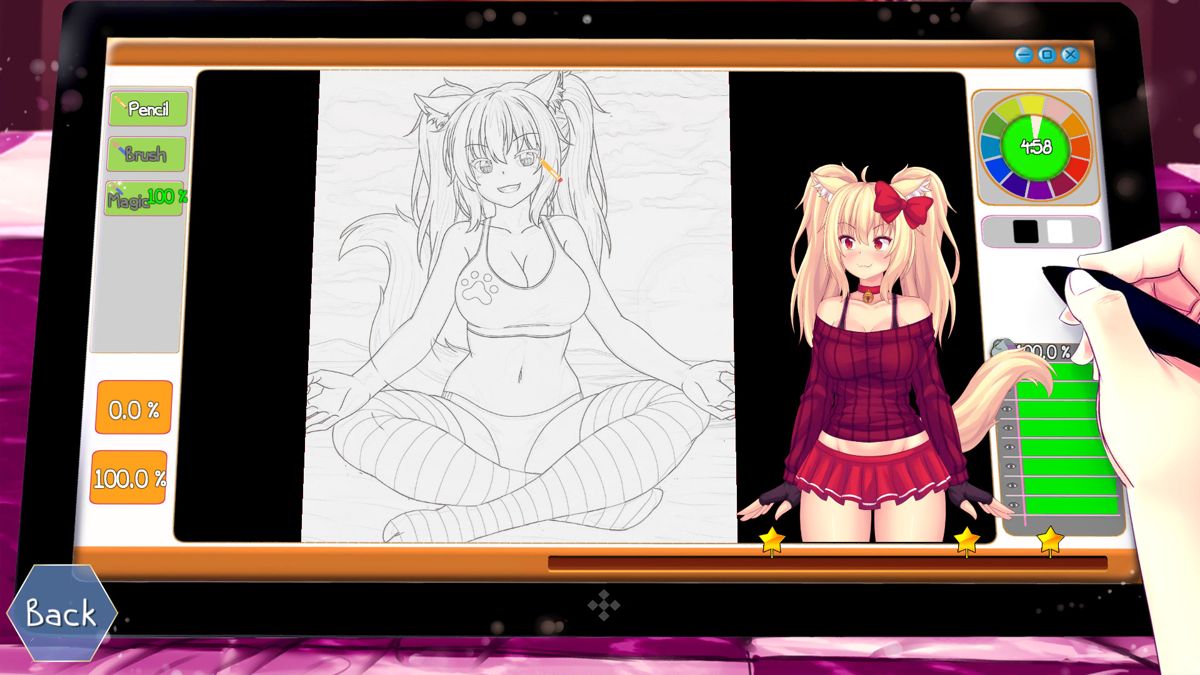 Anime Artist: Tiffy Screenshot (Steam)