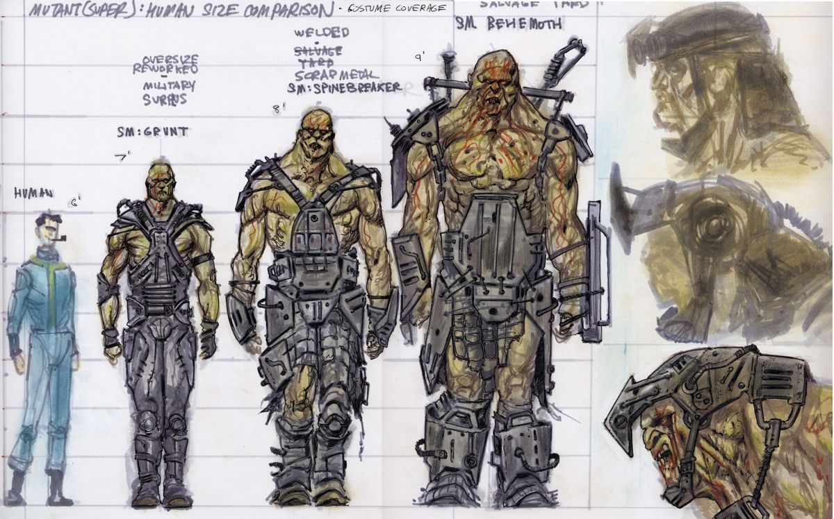 Fallout 3 Concept Art (Adam Adamowicz's concept art - part III)