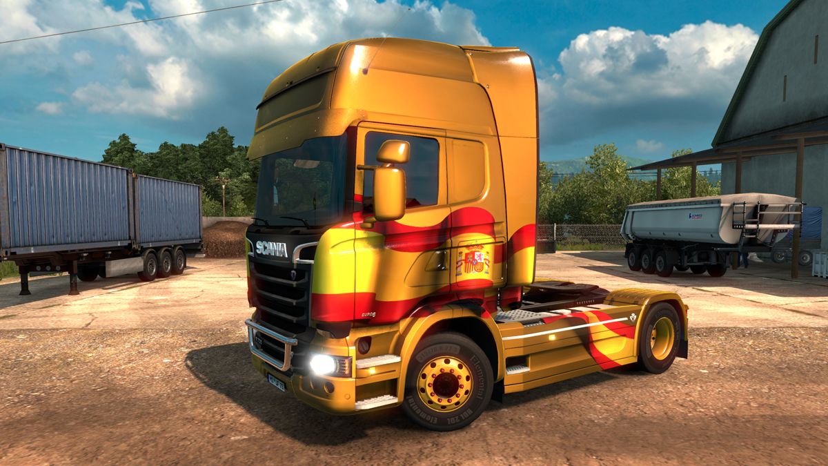 Euro Truck Simulator 2: Spanish Paint Jobs Pack Screenshot (Steam)